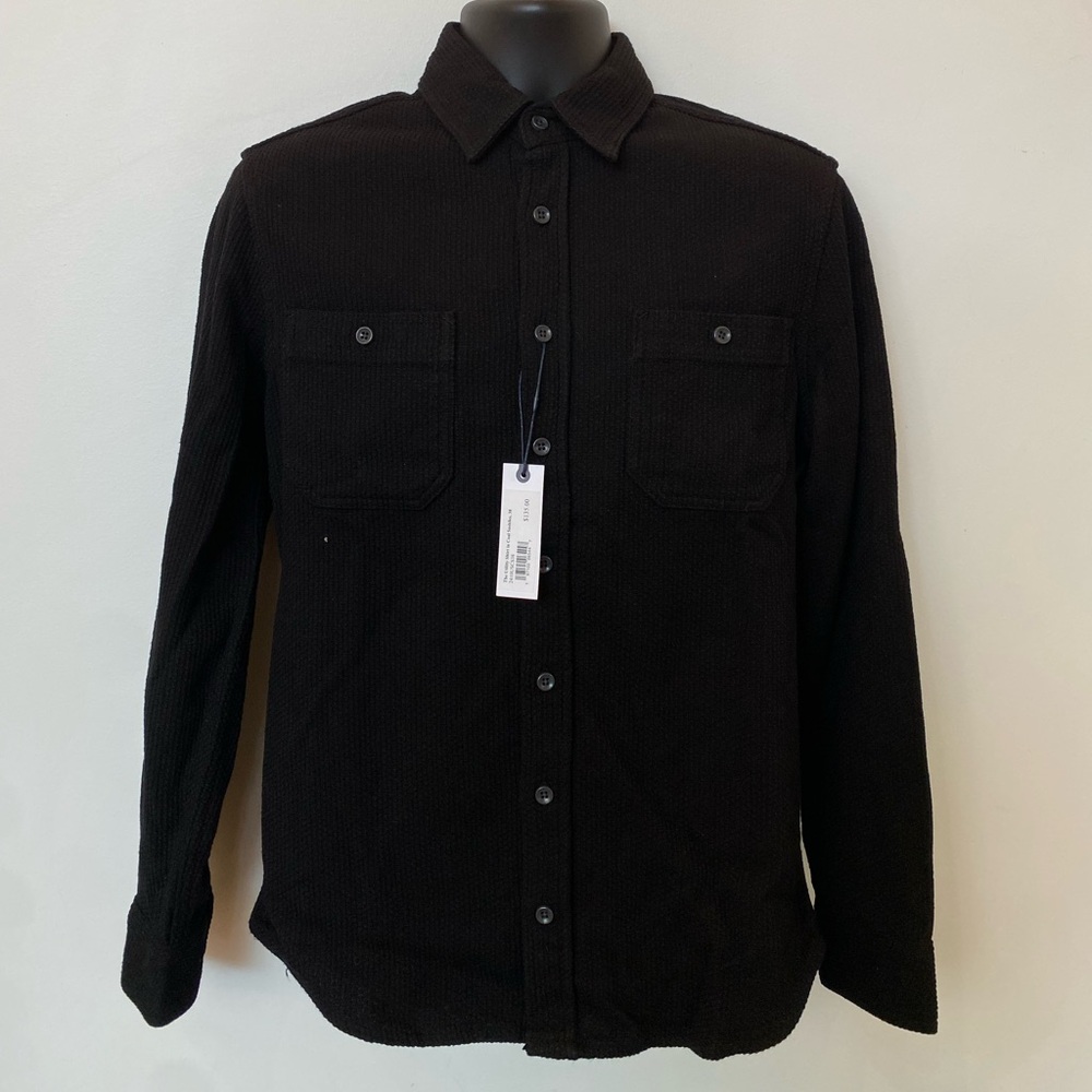 Taylor Stitch Utility Shirt | Coal Sashiko | NWT